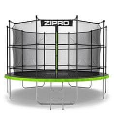 Zipro Trampolin Jump Pro 12ft 374cm z notranjo varnostno mrežo