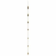 Vidaxl Stenske dekoracije v obliki lestve 2 kosa 30x100cm Naravna veja