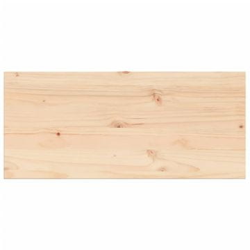 Vidaxl Mizna plošča 90x40x1,7 cm pravokotna trdna borovina