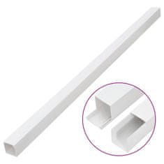Vidaxl Kabelska cev 100x60 mm 30 m PVC