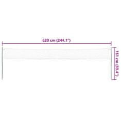 Vidaxl Badminton set z 4 loparji in mrežo 620x151 cm