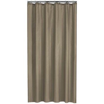 Vidaxl Zavesa za tuš Madeira 180 cm peščena