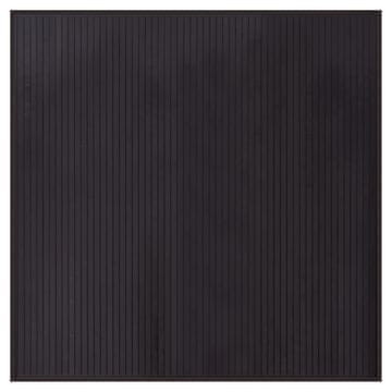 Vidaxl Preproga kvadratna temno rjava 100x100 cm bambus
