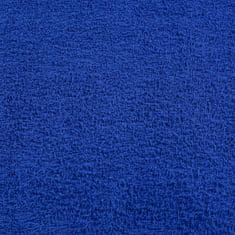 Vidaxl Brisače 10 kos modra 100x200 cm 360 g/m² 100% bombaž