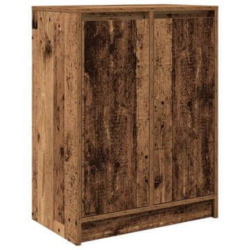 Vidaxl Komoda starinski les 57x34x76 cm inženirski les