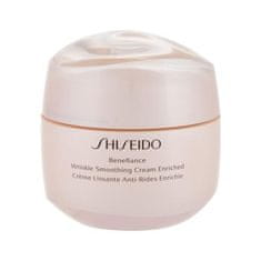 Shiseido Benefiance Wrinkle Smoothing Cream Enriched dnevna in nočna krema proti gubam 75 ml za ženske