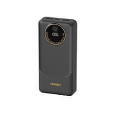 DUDAO K12 Power Bank 10000mAh 2x USB / USB-C 22.5W, črna