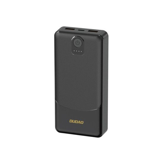 DUDAO K10 Power Bank 10000mAh 2x USB / USB-C 2.4A 12W, črna