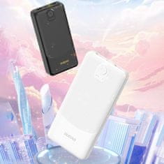 DUDAO K10 Power Bank 10000mAh 2x USB / USB-C 2.4A 12W, belo
