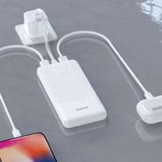 DUDAO K10 Power Bank 10000mAh 2x USB / USB-C 2.4A 12W, belo