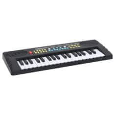 Vidaxl 37 tipk Piano Electric Keyboard z mikrofonom za otroke