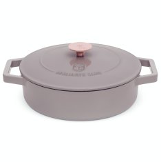 Berlingerhaus Litoželezni pekač s pokrovom 26 cm Taupe Collection BH-6527