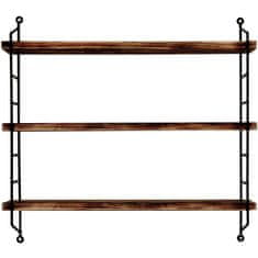 Woody Fashion Dekorativna lesena stenska polica, WR088