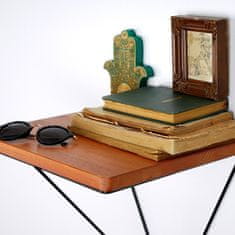 Woody Fashion Dekorativna lesena stenska polica, WR037