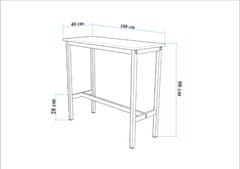 Woody Fashion Barska miza