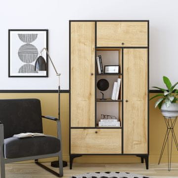 Woody Fashion Knjižna polica