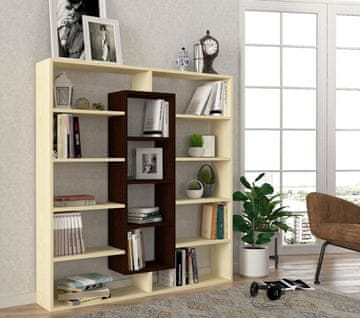 Woody Fashion Knjižna polica