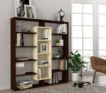 Woody Fashion Knjižna polica