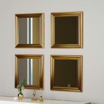 Woody Fashion Komplet ogledal (4 deli)