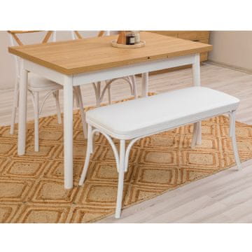 Woody Fashion Komplet mize in stolov (4 kosi)