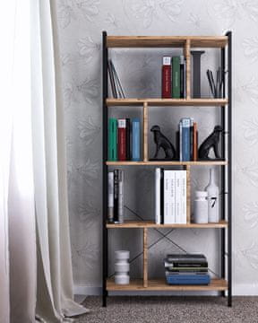 Woody Fashion Knjižna polica