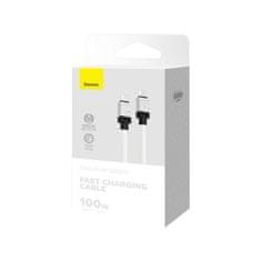 BASEUS CoolPlay kabel, USB-C na USB-C, 2m, 100W, bel (CAKW000302)