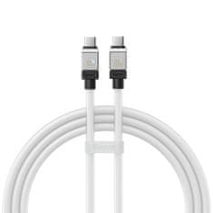 BASEUS CoolPlay kabel, USB-C na USB-C, 2m, 100W, bel (CAKW000302)