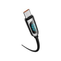 BASEUS Display kabel, USB-C-USB-C, 100W, 2m, črn (CATSK-C01)