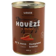 Louie Konzervirano goveje meso s korenčkom 400g