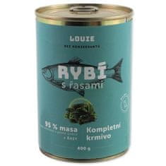 Louie Ribe v pločevinkah z algami 400g