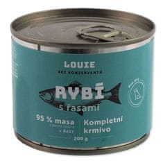Louie Ribe v pločevinkah z algami 200g