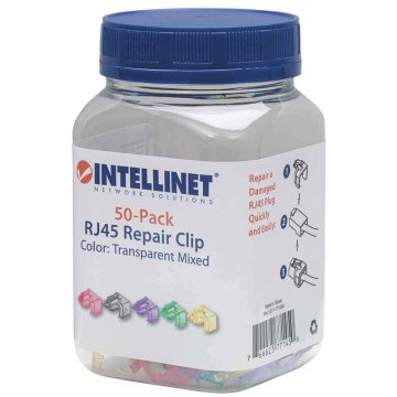 Intellinet 50 kos RJ45 set za popravilo modularnih konektorjev