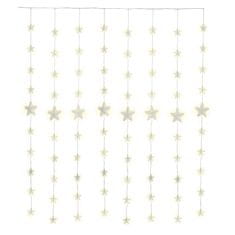 Goobay Svetlobna zavesa z zvezdami 80 led 5m kabel + 1,05m LED trak