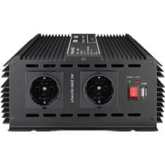 Goobay 12V-230V DC/AC USB-5V 3000W pretvornik inverter napajalnik
