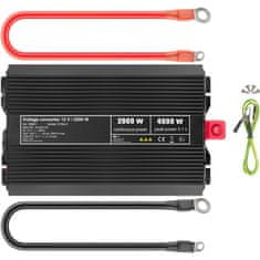Goobay 12V-230V DC/AC USB-5V 2000W pretvornik inverter napajalnik