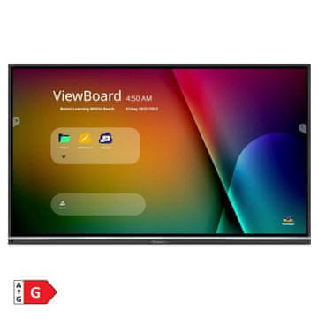 Viewsonic ViewBoard IFP7550-5F 190,5cm (75") UHD na dotik informacijski / interaktivni monitor + vključena nosilec in montaža