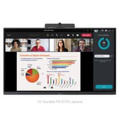 Sharp PN-L862B 217,4cm (86") 16/7 3840x2160 400cd/m2 IPS UHD na dotik informacijski monitor