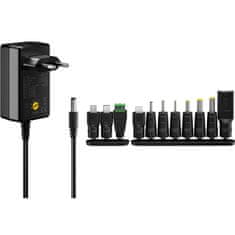 Goobay 5V-15V do 36W DC 2,4A univerzalni adapter napajalnik