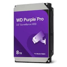 WD Purple Pro Smart 8TB Surveillance 3,5" SATA3 256MB 7200rpm (WD8002PURP) trdi disk