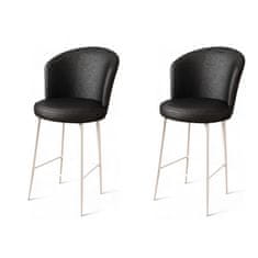 Woody Fashion Komplet barskih stolčkov (2 kosa)