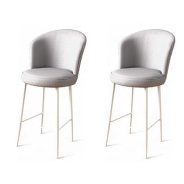 Woody Fashion Komplet barskih stolčkov (2 kosa)