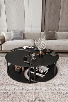 Woody Fashion Komplet klubske mizice