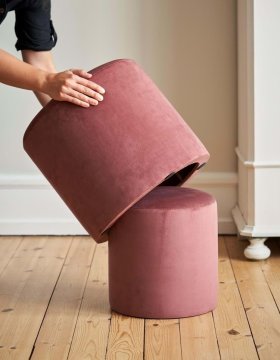 Woody Fashion Pouffe