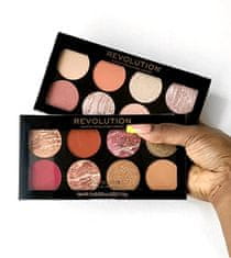 Revolution PRO Paleta rdečila za lica Ultra Golden Soul 12,8 g