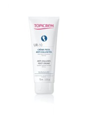 Topicrem Obnovitvena krema za stopala UR10 (krema za stopala proti mozoljem) 75 ml