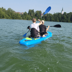 Wasup Family SUP deska 12.0, s kajak sedežem in veslom, varjeni robovi