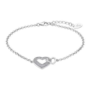 Lotus Silver Romantična srebrna zapestnica United hearts LP1917-2 / 2