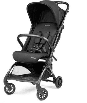 Peg Perego Volo voziček, s potovalno torbo, True Black