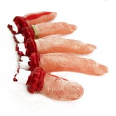 Korbi Set Halloween Umetni Prsti z Krvjo 5 Kos KORBI