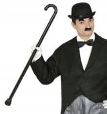 Korbi Rekvizit Črna Palica Charlie Chaplin 84cm Plastična